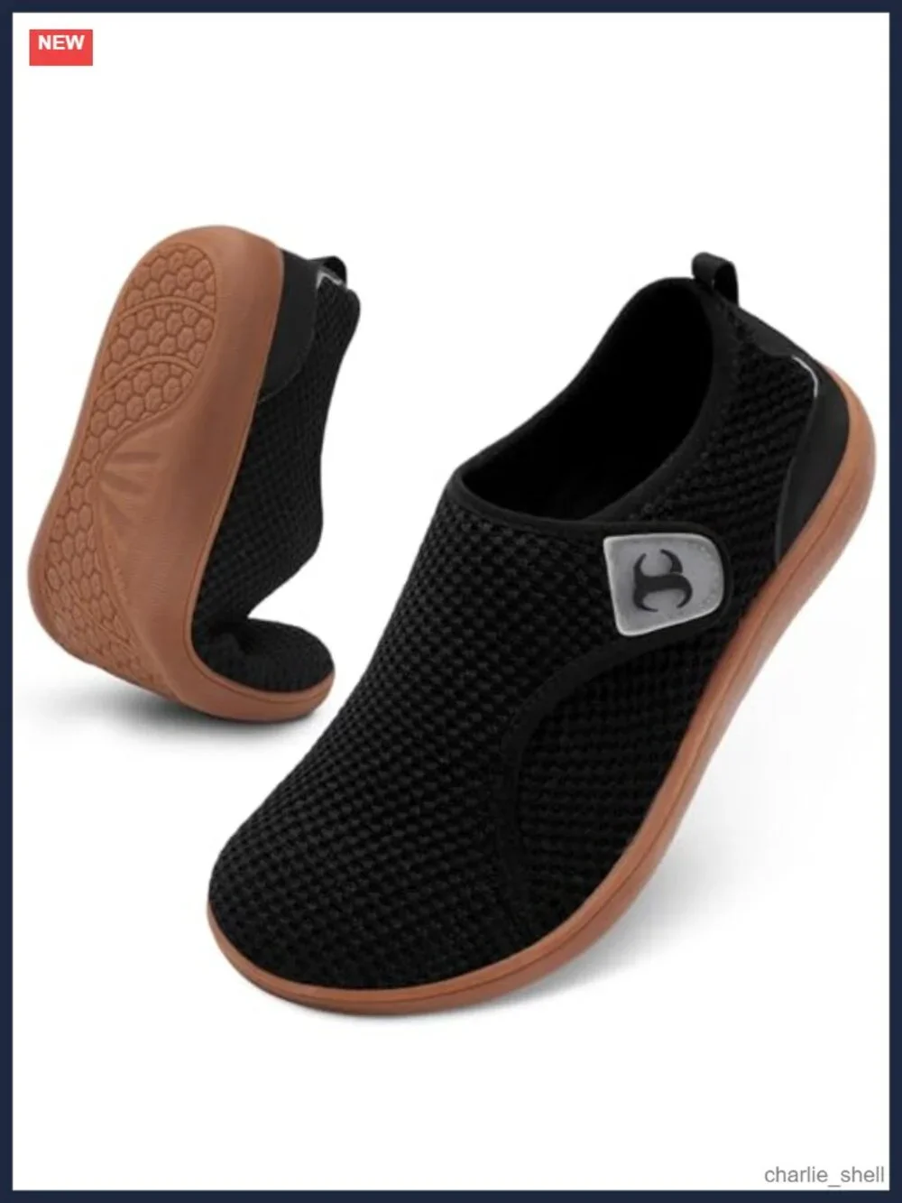 Men's Wide Toe Box Diabetic Orthopedic Walking Shoes Lightweight Zero Drop
